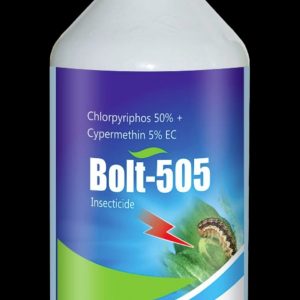 bolt 505 chlorpyrifos 50% +cypermethrin 5%